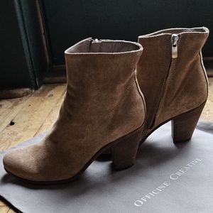 Officine Creative ankle boot size 37 tabacco tan suede